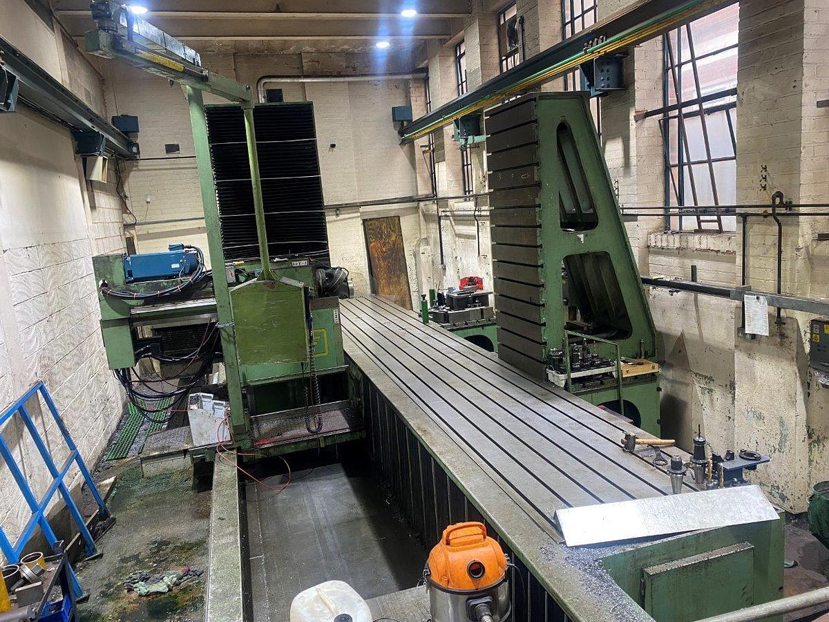 Used Mecof CNC Bed Type Milling Machine x 9000mm