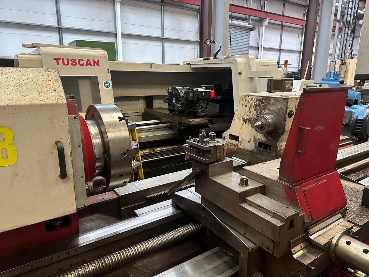 Used Swift L6500 x 3000mm CNC Roll Lathe