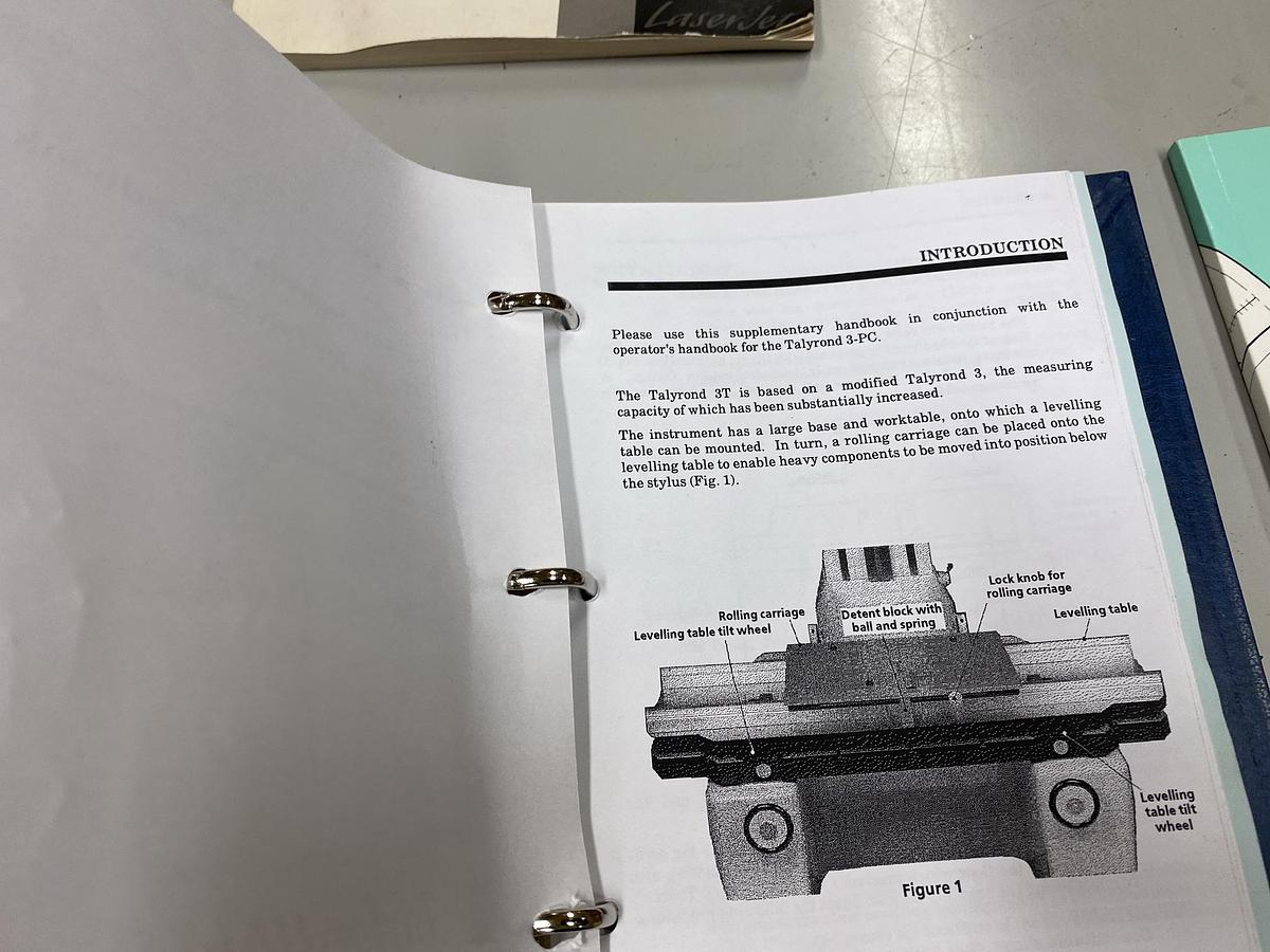 Used Talyrond 3 T Roundness Gauge