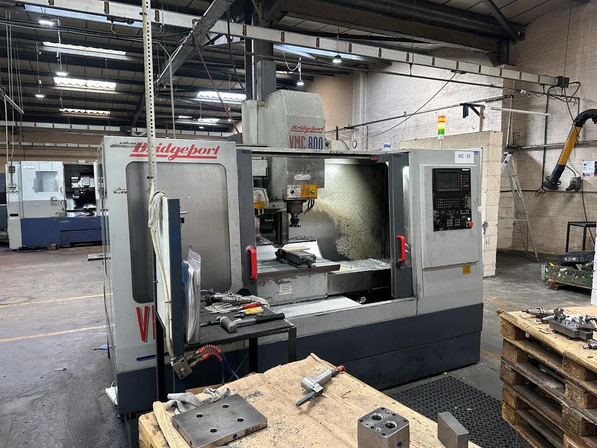 Used Bridgeport VMC800 22 Vertical Machining Centre