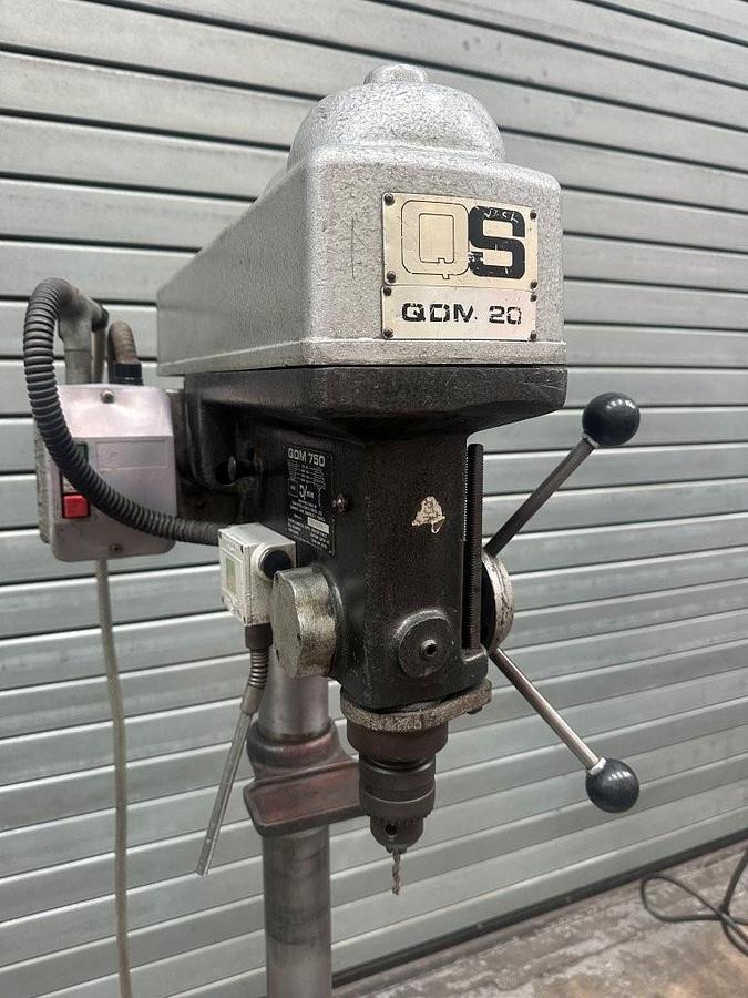 Used Qualters & Smith Model QDM 750 Piller Drill
