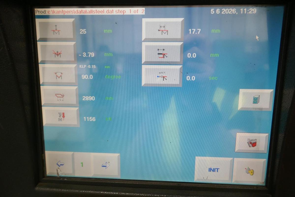Used Safan 120-4300 TS-1 CNC Pressbrake