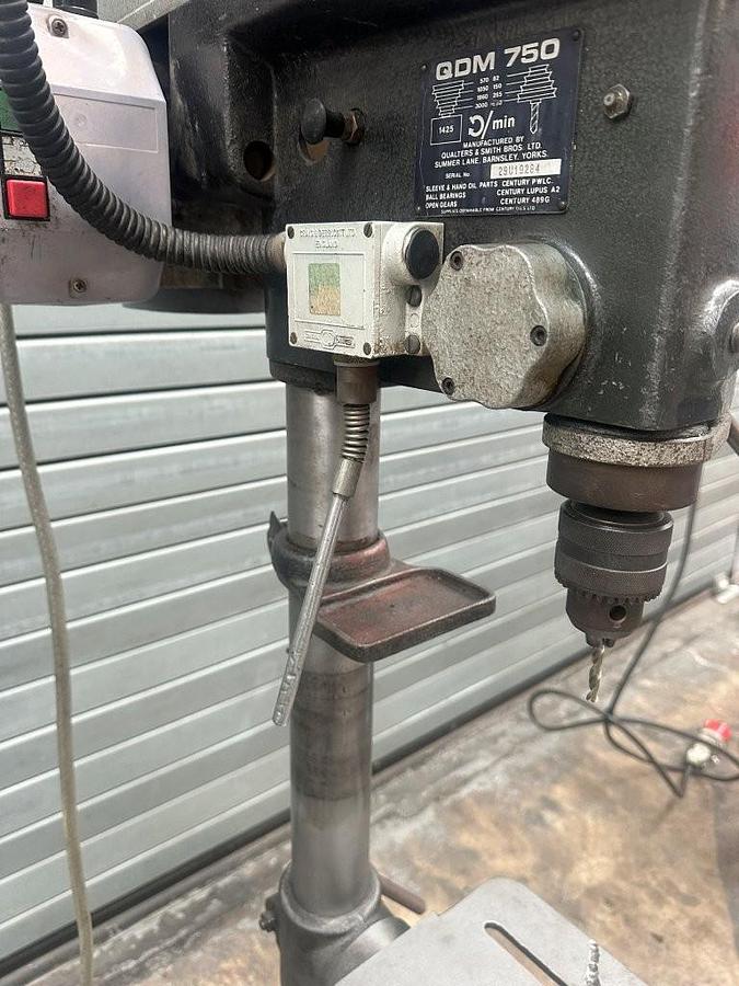 Used Qualters & Smith Model QDM 750 Piller Drill