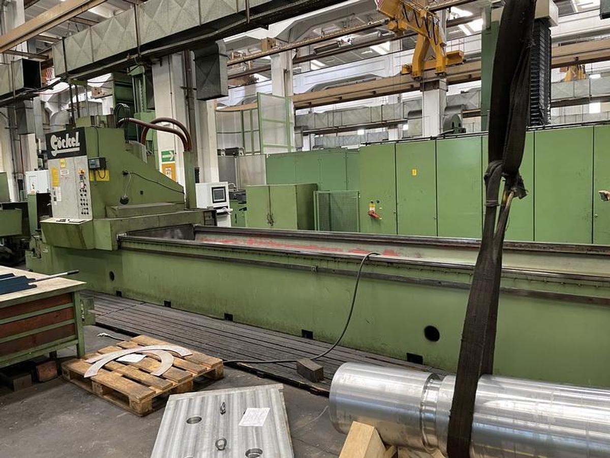 Used Gockel G8 el (6130PL) x 5100mm Surface Grinder