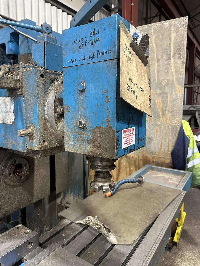 Used FIL Aurora Model FU 120 Double Spindle Bed Milling Machine