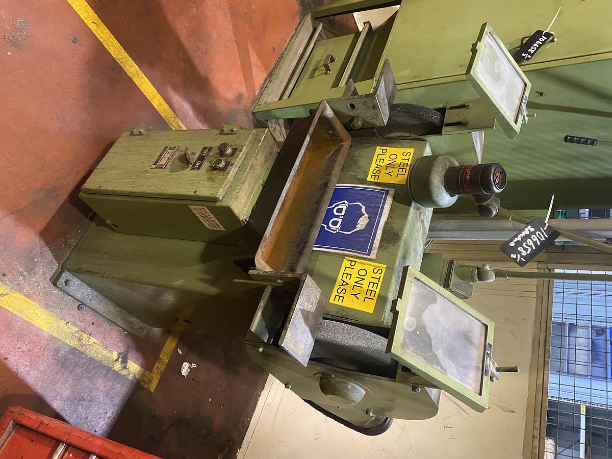 Used Samand 14” Double Ender Grinder