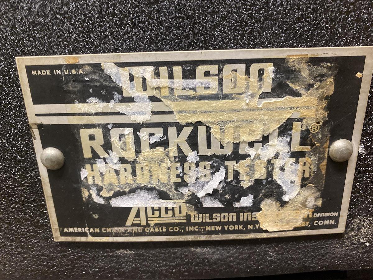 Used ROCKWELL 4JR RB Hardness Tester