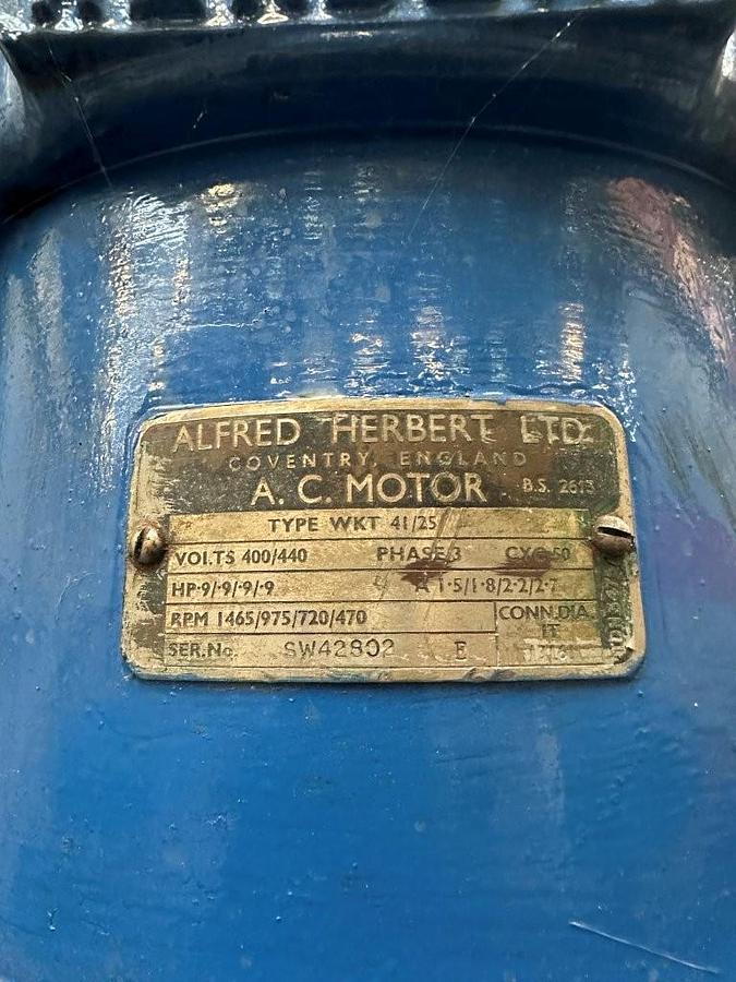 Used Herbert WKT 41/25 Single Spindle Drill