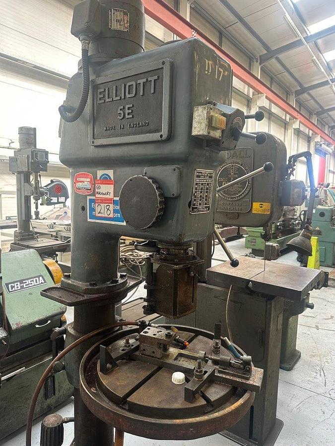Used Elliot Progress Model 5E Pillar Drill