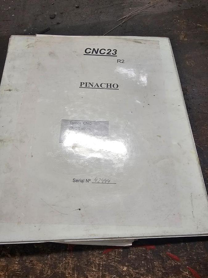 Used Pinacho Taurus 260 x 2000 CNC Lathe (2001)