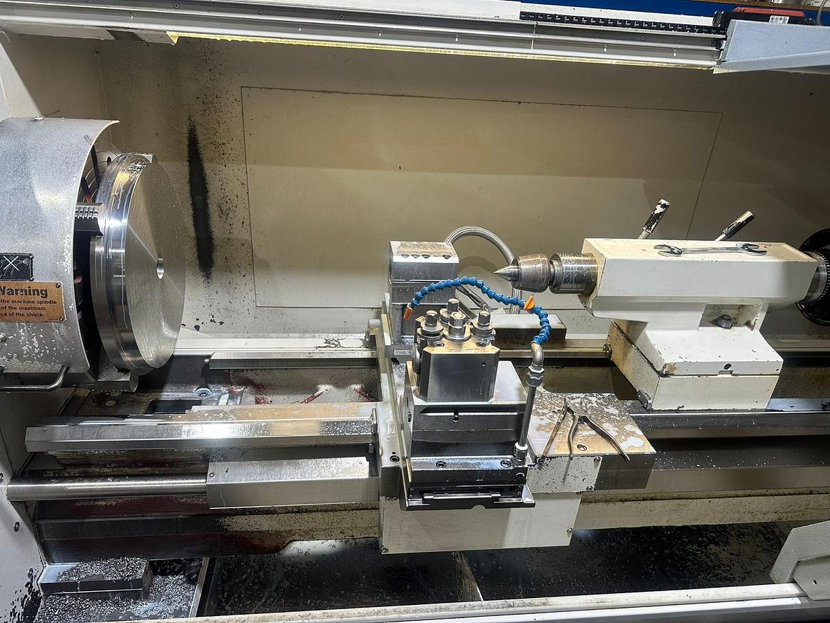 Used Harrison Alpha 1550 XS Manual / CNC Lathe