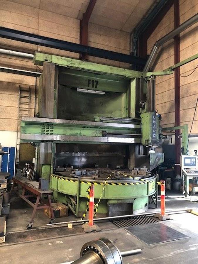 Used Titan Umaro CNC VTL Model SC33 3000mm