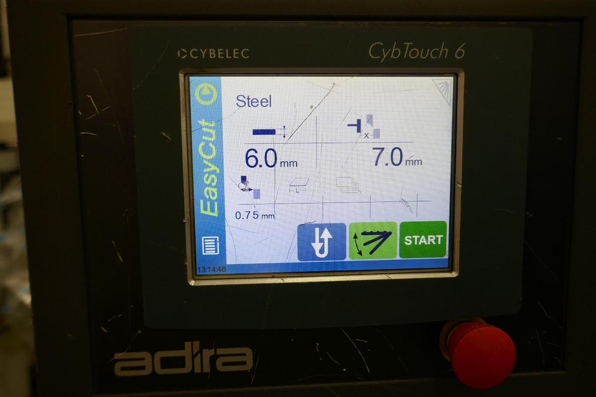 Used Adira GH0640 4000mm x 6mm Guillotine (2015)