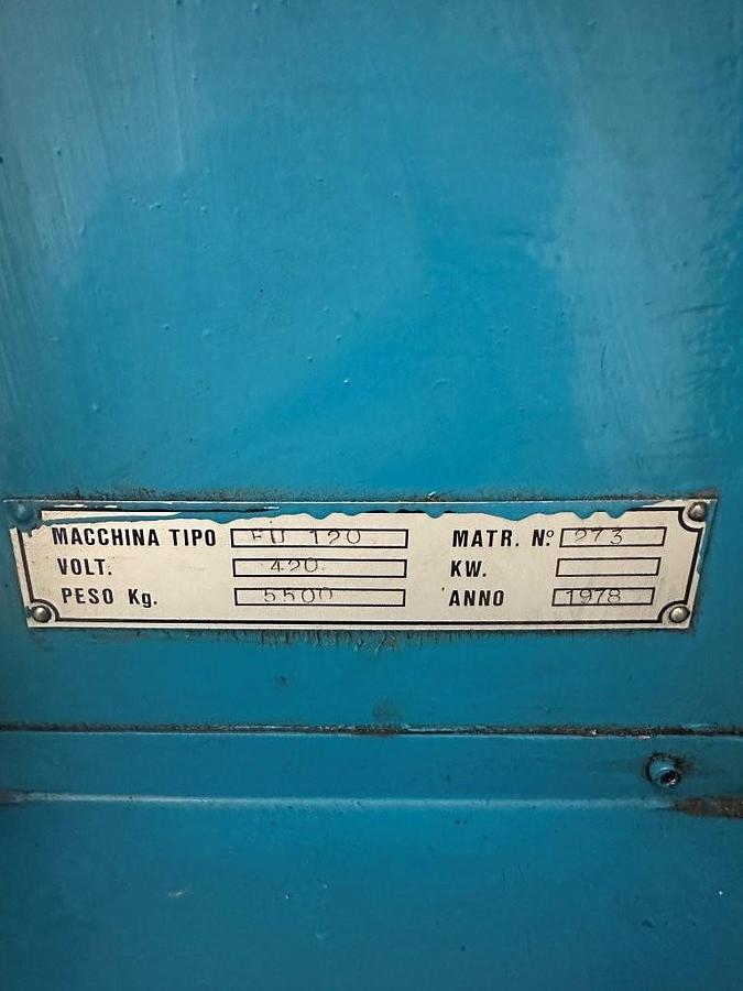 Used FIL Aurora Model FU 120 Double Spindle Bed Milling Machine