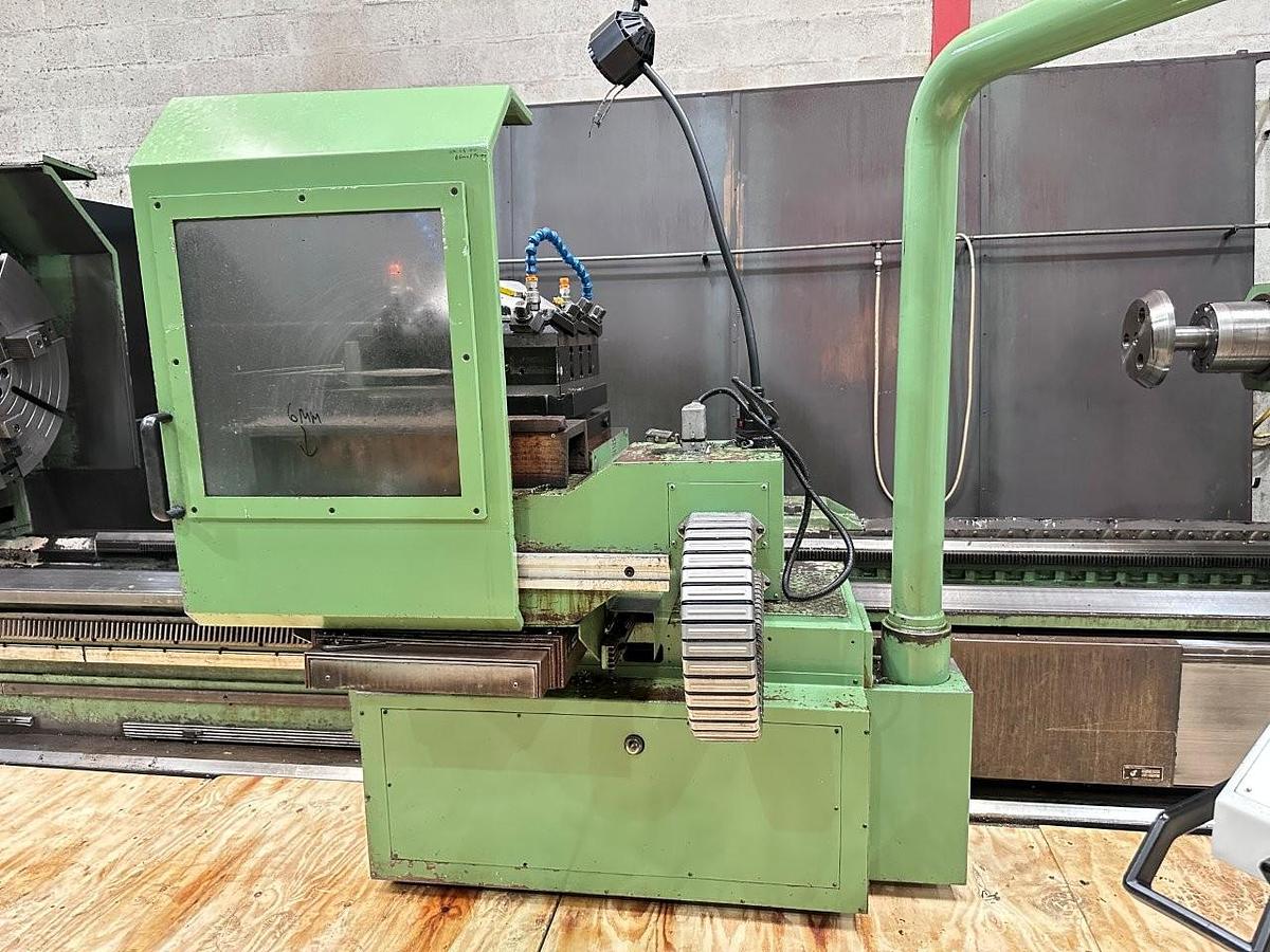 Used Tacchi HD/1450 – 725 x 4000mm CNC Lathe (2012)