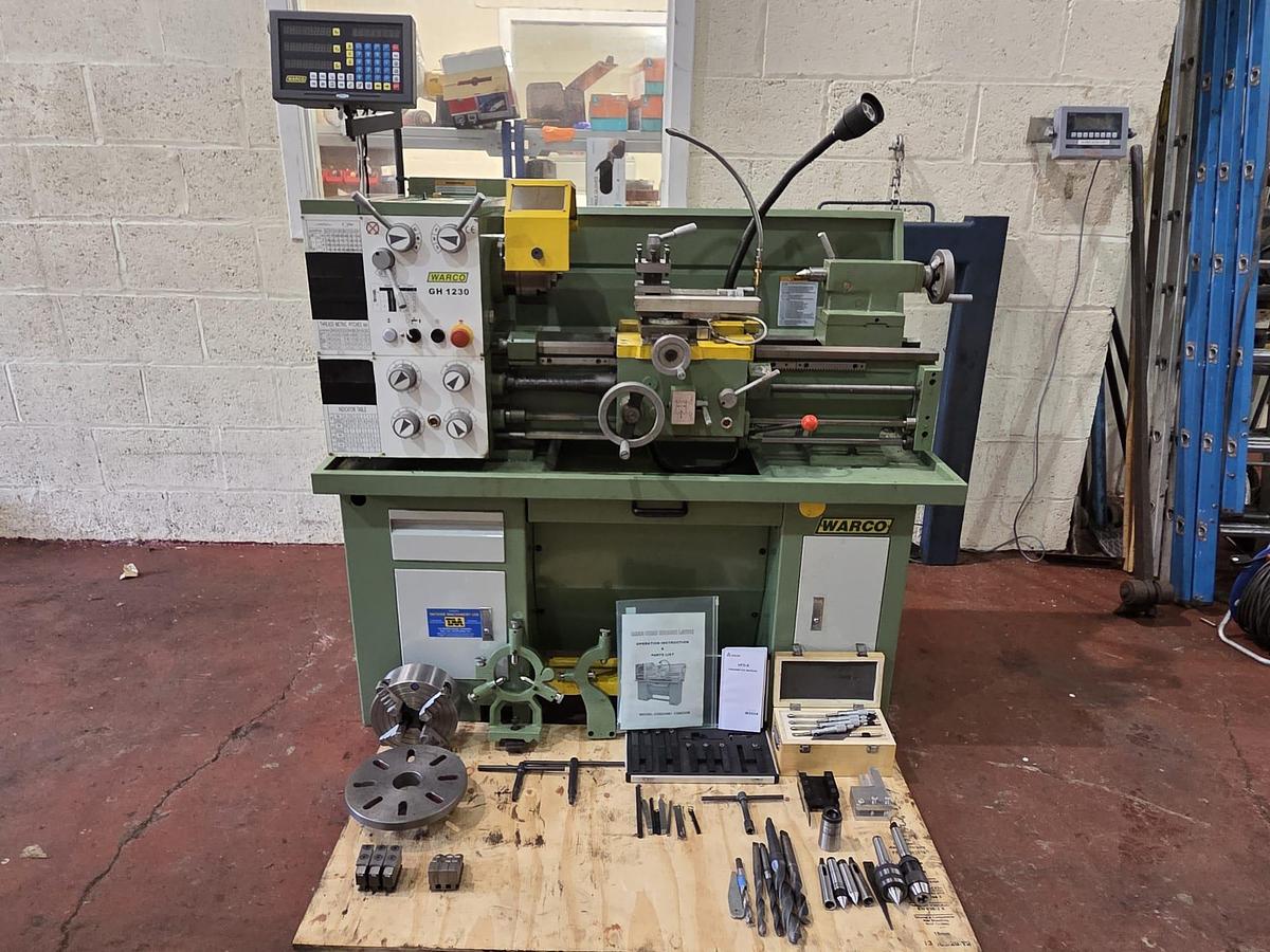 Used Warco GH1230 Geared Head Lathe