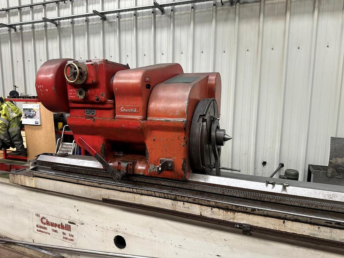 Used Churchill Model D Cylindrical Grinder
