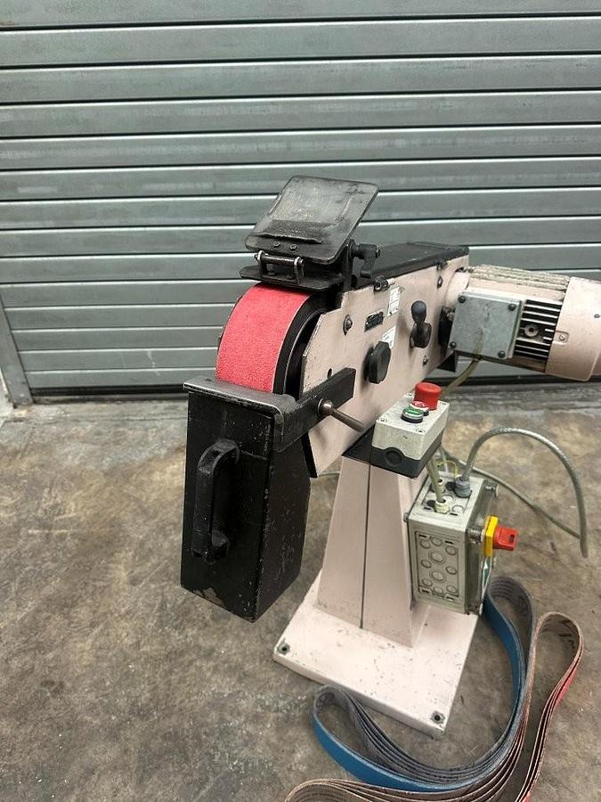 Used HM TAS 75 Belt Linisher – 75 × 2000 mm