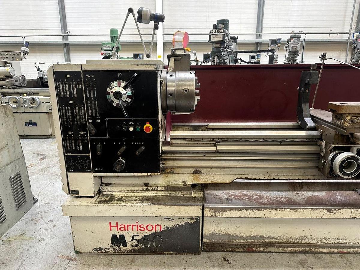 Used Harrison M550 x 2000mm Gap Bed Centre Lathe