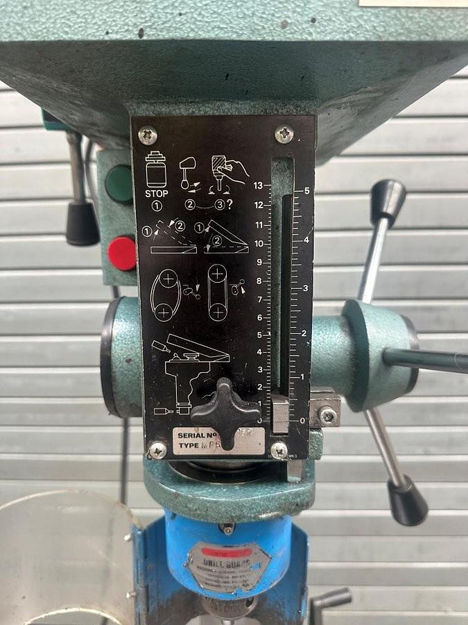Used Meddings Model MF5 Piller Drill