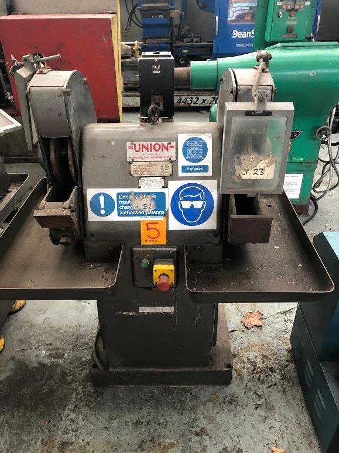 Used Harrison (Union) Model GS16 Double Ended Tool Grinder