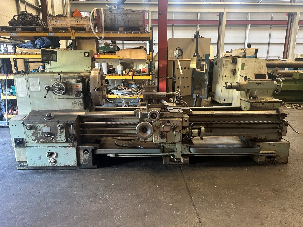 Used WMW Niles DLZ 800 x 2000 Centre Lathe