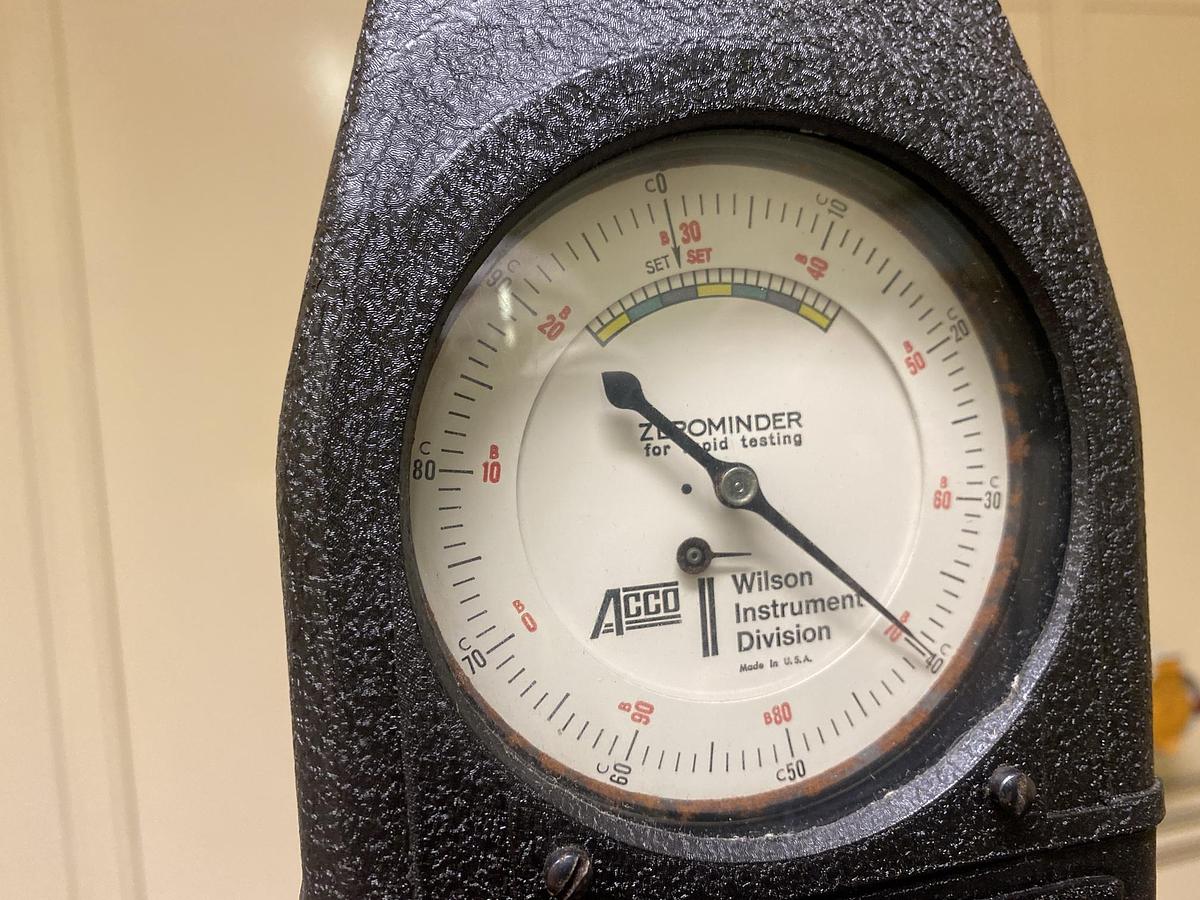 Used ROCKWELL 4JR RB Hardness Tester