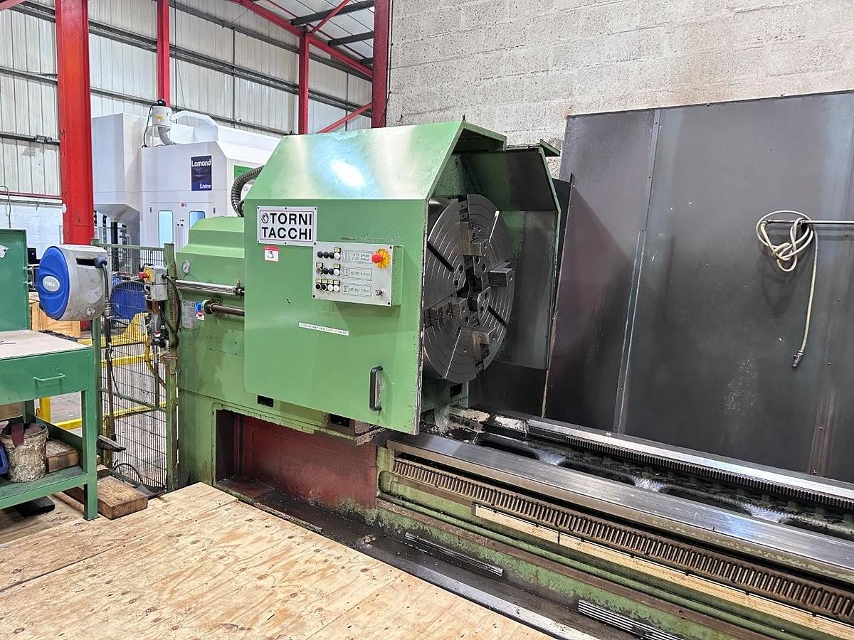 Used Tacchi HD/1450 – 725 x 4000mm CNC Lathe (2012)