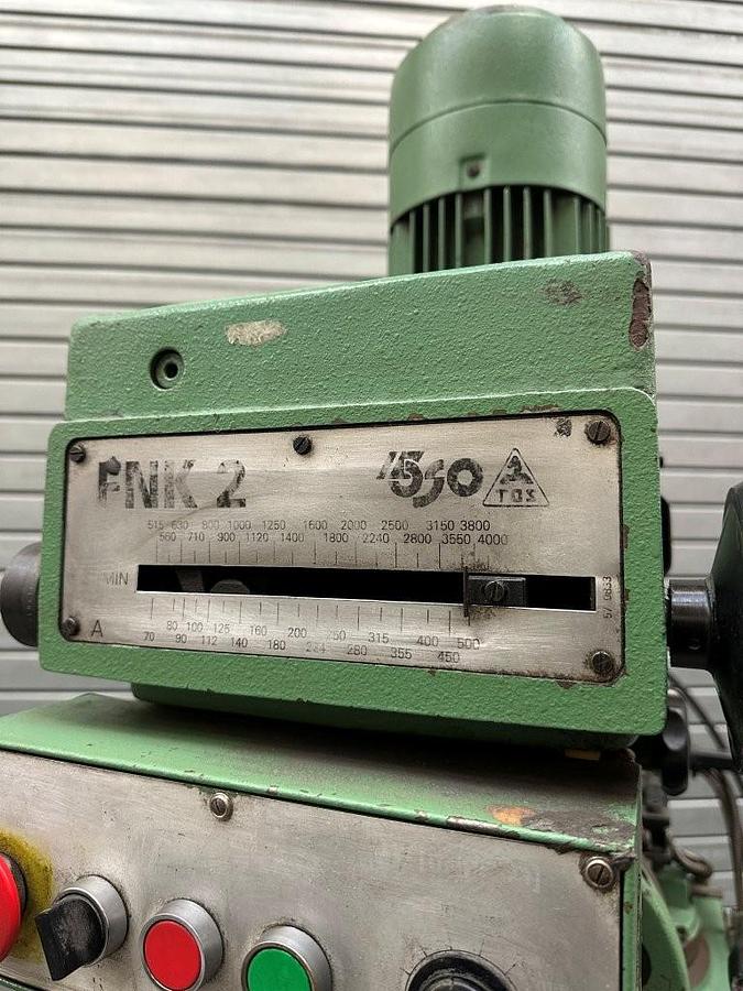 Used Tos FNK Turret Mill