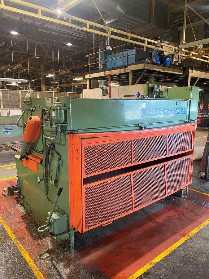 Used Pearson 2000mm x 8mm Hydraulic Guillotine