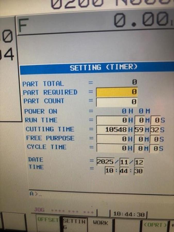 Used Crawford Swift L10 x 7500mm CNC Heavy-Duty Turning & Boring Lathe 