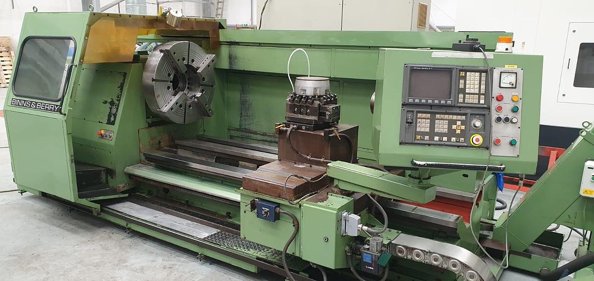 Used Binns & Berry Data 2000mm CNC Lathe