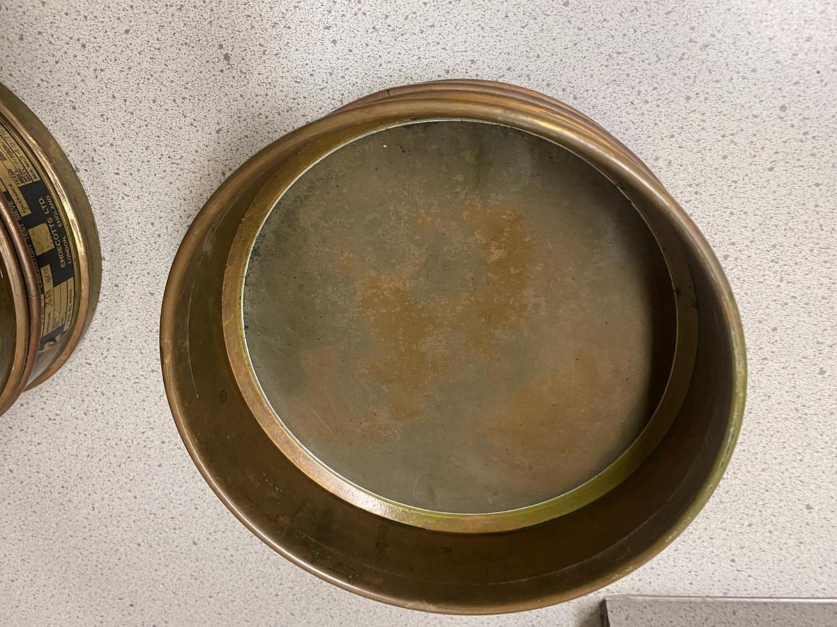 Used ENDECOTTS OF LONDON (9) SIEVES