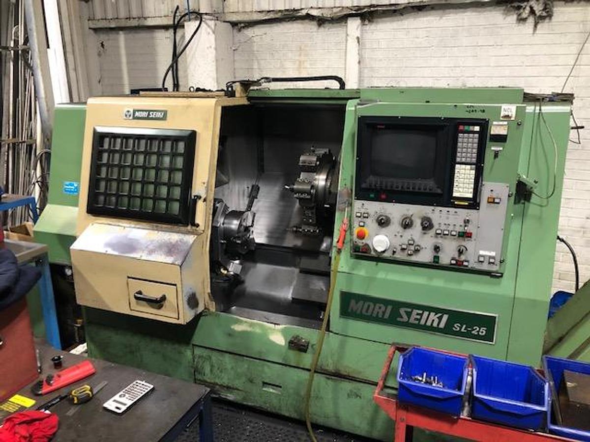 Used MORI SEIKI SL-25B5 Slant Bed CNC LATHE  
