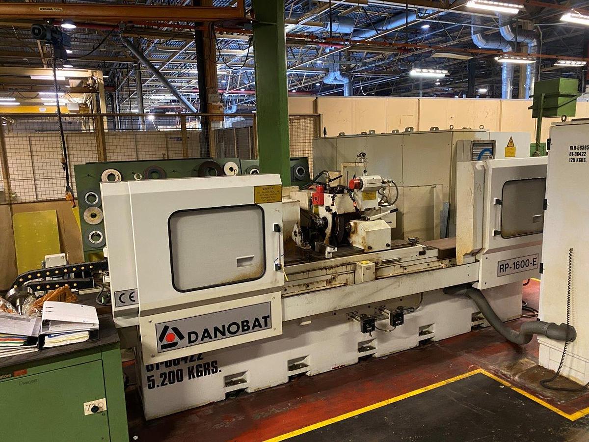 Used Danobat CNC Cylindrical Grinder RP 1600 E