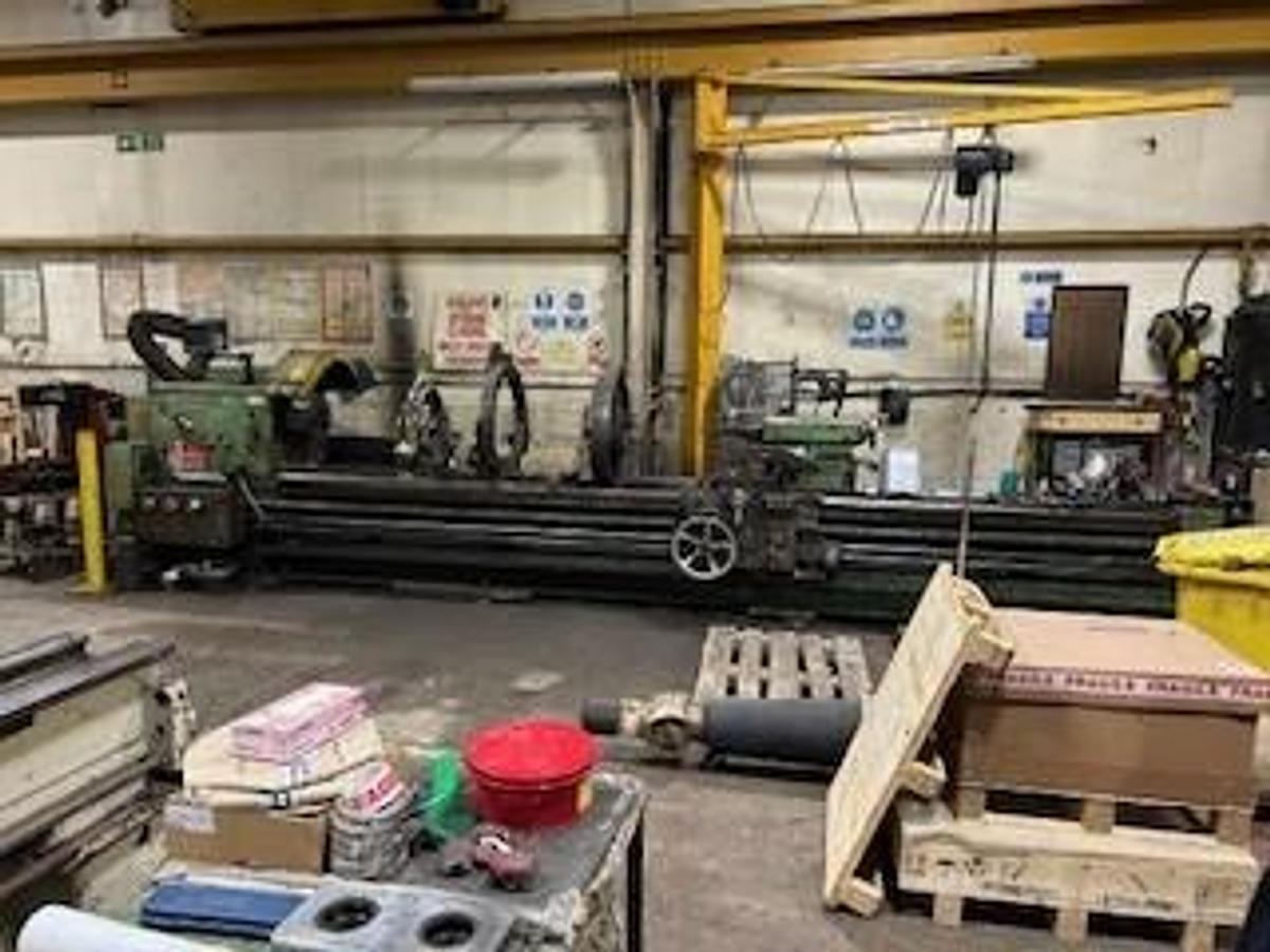 Used Mostana 16K40 x 5000mm Centre Lathe