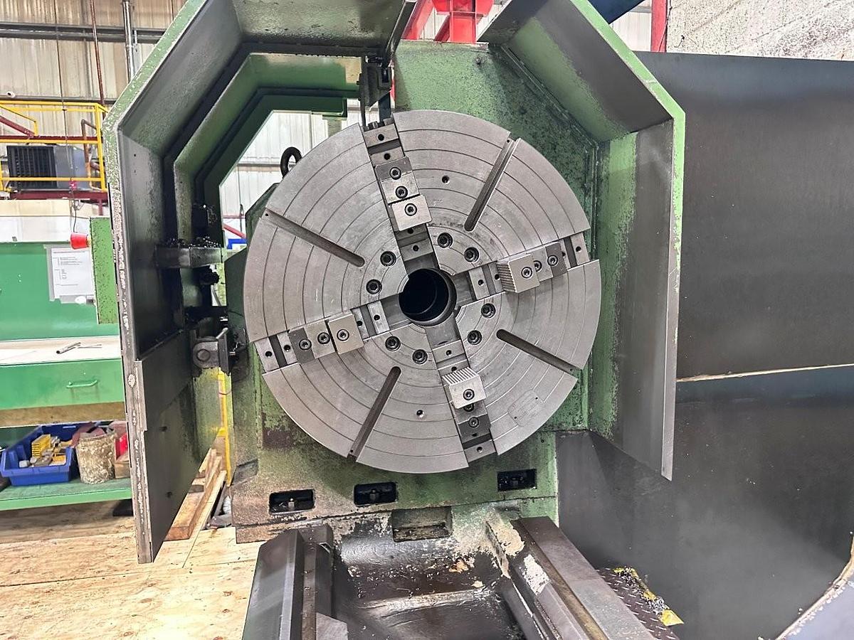 Used Tacchi HD/1450 – 725 x 4000mm CNC Lathe (2012)