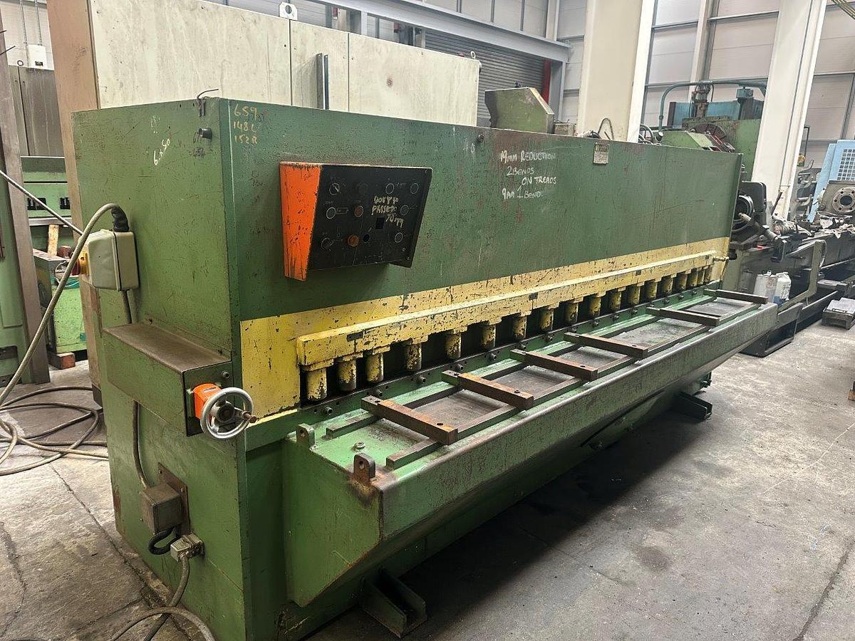 Used HACO TS 306 3050mm x 6mm Hydraulic Guillotine