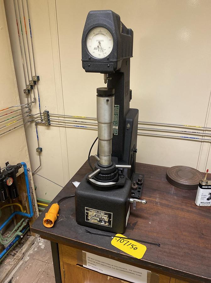 Used ROCKWELL 4JS a RB Hardness Tester