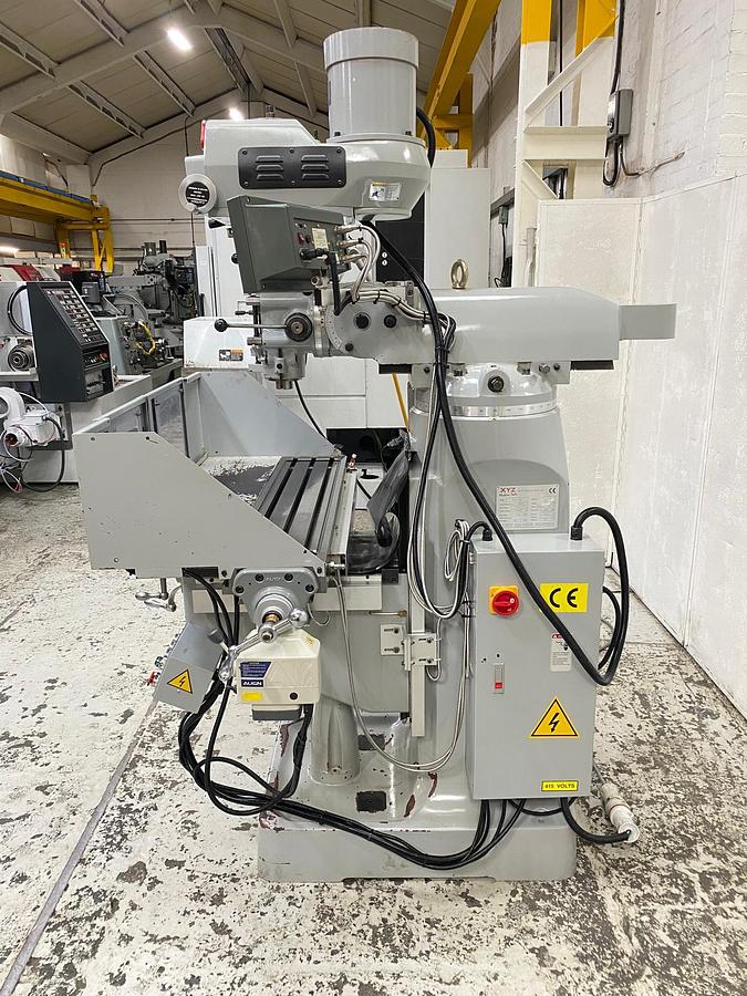 Used XYZ 1500 Turret Milling Machine