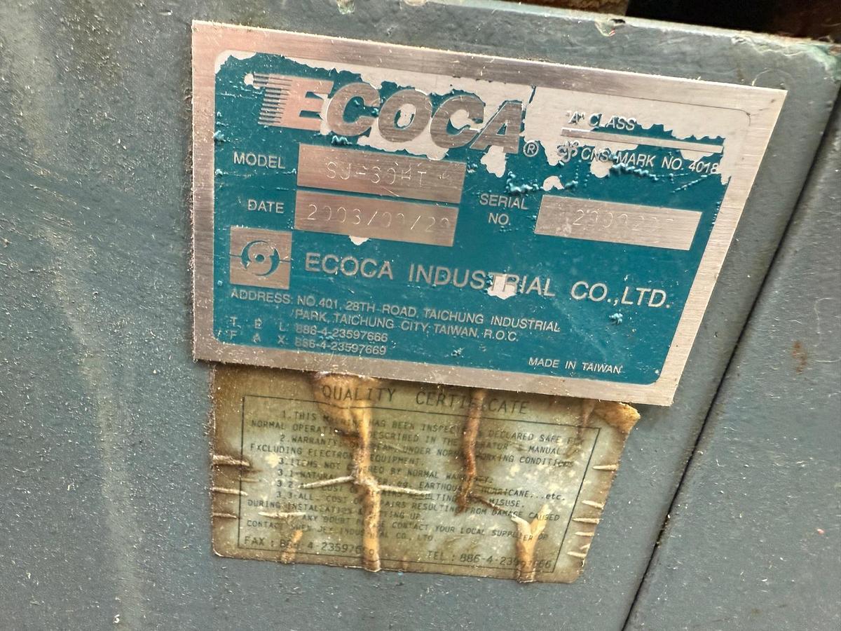 Used Ecoca SJ 30 HT CNC Lathe (2003)