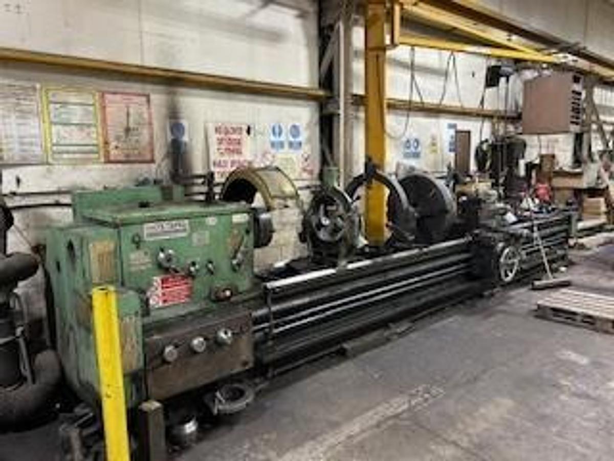 Used Mostana 16K40 x 5000mm Centre Lathe
