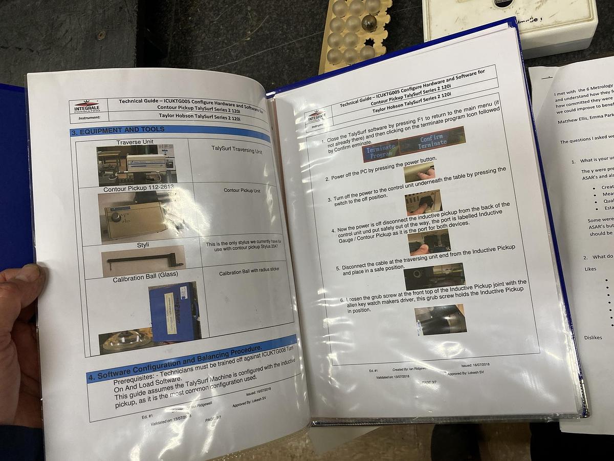 Used Talyor Hobson Talysurf Surface Gauge