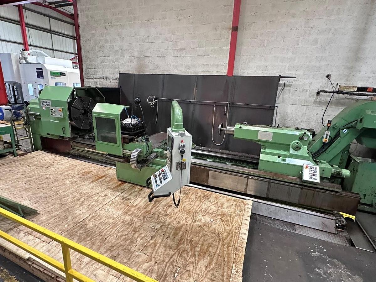Used Tacchi HD/1450 – 725 x 4000mm CNC Lathe (2012)
