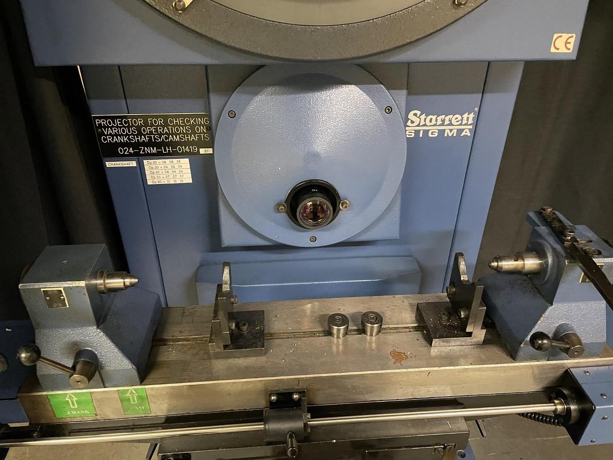 Used Starrett Sigma HF600 Horizontal Floor Standing Comparator