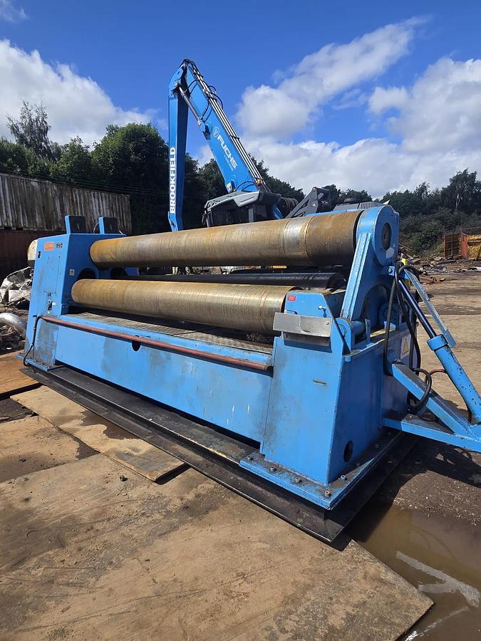 Used Roundo PS340 3000 mm Hydraulic Double-Pinch Plate Bending Rolls