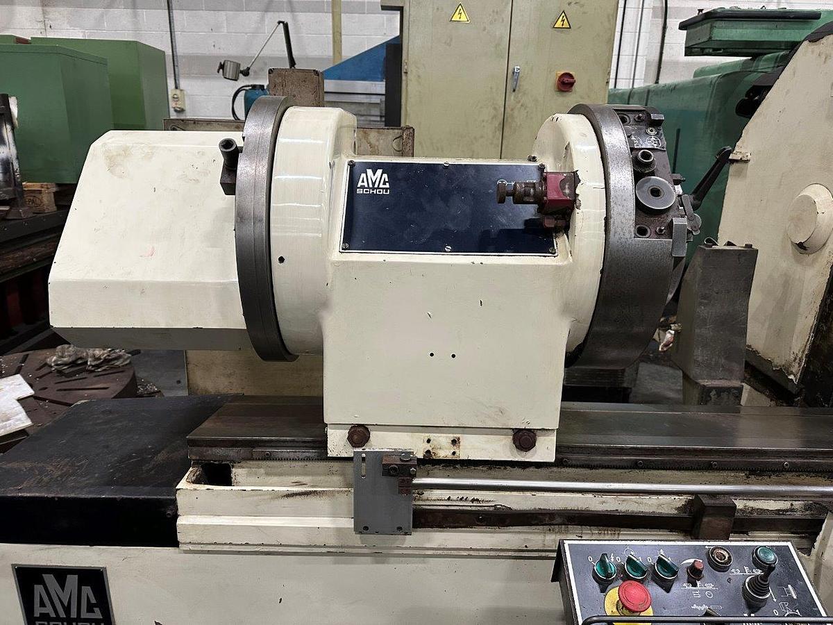 Used AMC Schou Model K-1500U Crankshaft Grinder