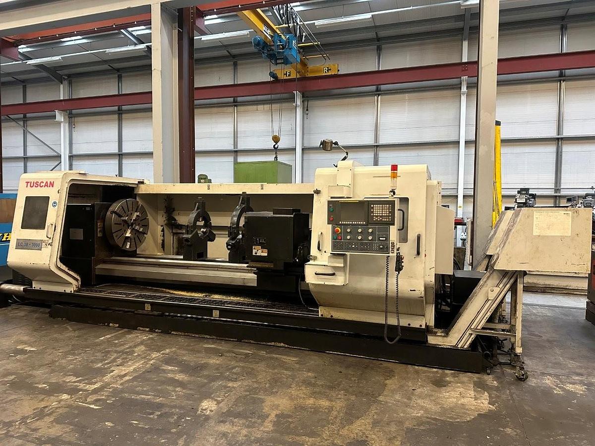 Used Tuscan LC38 x 3000mm CNC Lathe