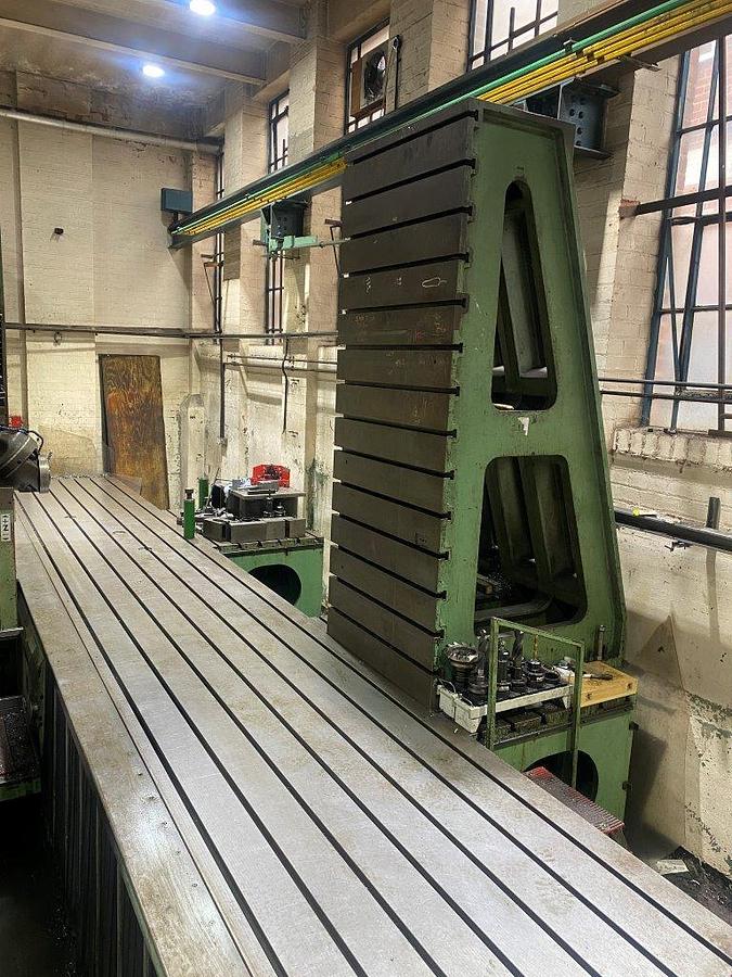 Used Mecof CNC Bed Type Milling Machine x 9000mm