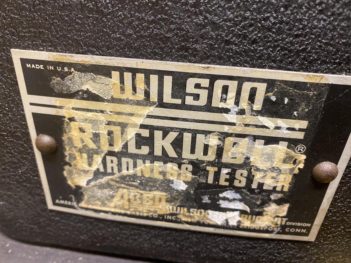 Used ROCKWELL 4JS a RB Hardness Tester